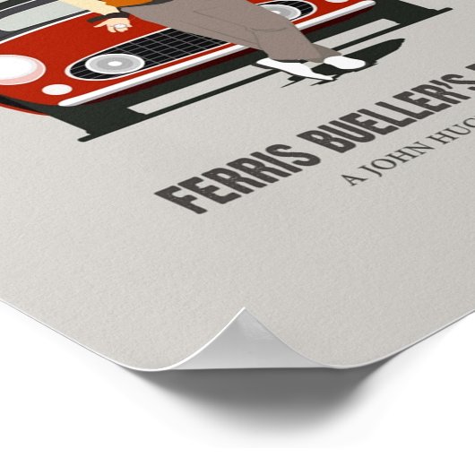 フェリスブエラーズデイオフ ポスター (角)