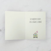 フェリスペインのシダデス結婚式の日フィアット500 カード (内部)