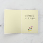 フェリスペインのシダデス結婚式の日フィアット500 カード (内部)