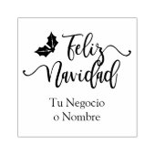 フェリスペインのズナビダッド引用文タイポグラフィ&ホリー ラバースタンプ (インプリント)