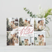 フェリスペインのズ・ナビダッド写真コラージュ シーズンカード (スタンド正面)