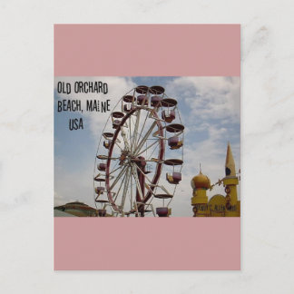 フェリスホイールアットパレスプレイランドオールドオーチャードビーチ ポストカード