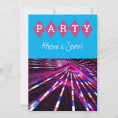 フェリスホイールカーニバル誕生日招待状 招待状 (正面)