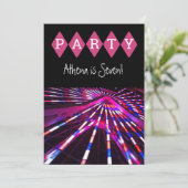 フェリスホイールカーニバル誕生日招待状 招待状 (スタンド正面)