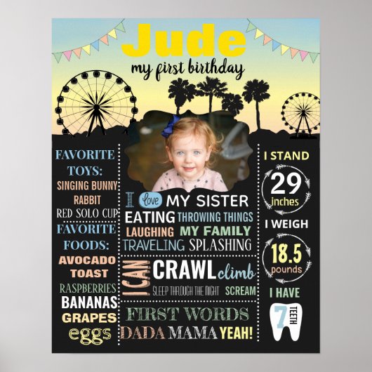 フェリスホイールパームズトロピカルミュージカルフェスティバル ポスター (正面)