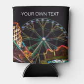 フェリスホイールファンフェアアットナイトカスタム文字 缶クーラー (正面)