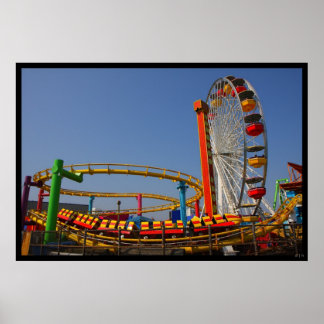 フェリスホイール&ローラコースター ポスター