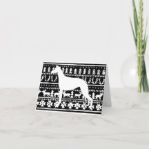 フェリスル·シイツハウンドクリスマス·リノカット