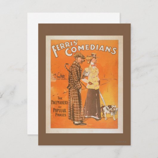 フェリス・コメディアン「ペースメーカー人気があるズ価格」 ポストカード (正面/裏面)