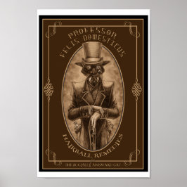 フェリス・ドメスティカス教授 ポスター