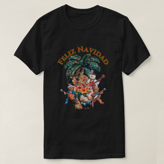 フェリス・ナビダ・チキンと仲間たち Tシャツ (デザイン正面)