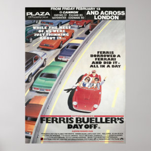 フェリス・ブエラーズ1986年ロンドンアドバンス・バス・セント ポスター