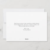 フェリズいけなドギーフォトペットクリスマスカード シーズンカード (裏面)