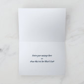 フェリズアニョヌエボ2024。年賀状スペインの シーズンカード (内部)