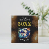 フェリズアーニョヌエボ書エレガント道台本の写真 カード (スタンド正面)