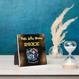 フェリズアーニョヌエボ書エレガント道台本の写真 フォトプラーク