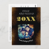 フェリズアーニョヌエボ書エレガント道台本の写真 ポストカード (正面/裏面)