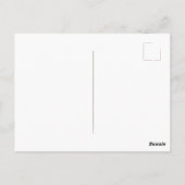 フェリズアーニョヌエボ書モダン道台本の写真 ポストカード (裏面)