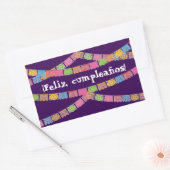 フェリズクムプレイノステッカー 長方形シール (封筒)