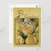 フェリズクンプレアノ誕生日カード ポストカード (正面/裏面)