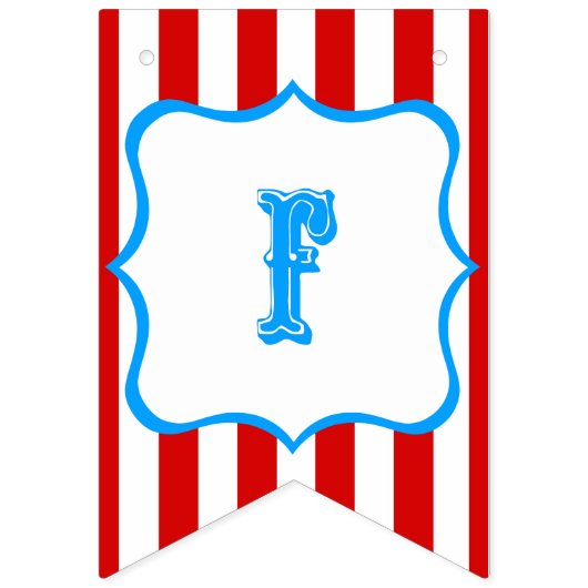 フェリズクンプレニョスバンデラサーコ バンティングフラッグ (第1の旗)