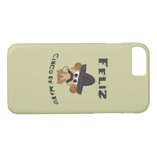 フェリズシンコデマヨモンキー Case-Mate iPhoneケース (裏面(横))