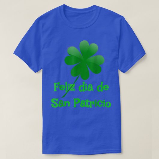 フェリズディアデサンパトリシオハピーSt patricks day Tシャツ (デザイン正面)