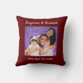 フェリズディアデサンヴァレンティンテアモパパピトスペインの クッション (裏面)