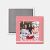 フェリズディアデラスマドレスバラソフトコーラル マグネット (正面/裏面)