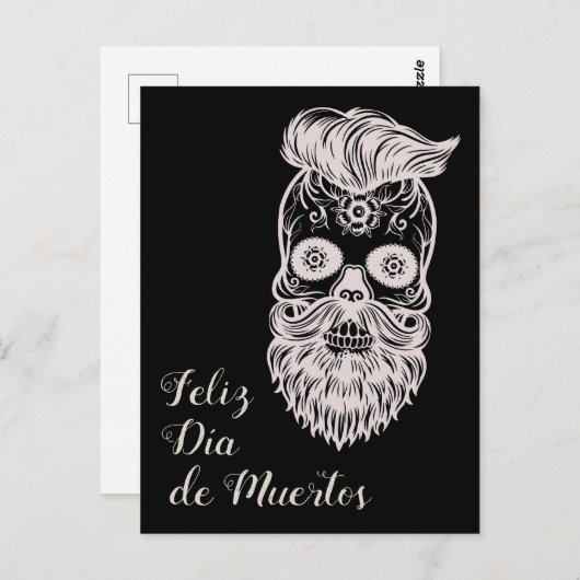 フェリズディアムデムエルトス | Day of the Dead ポストカード (正面/裏面)