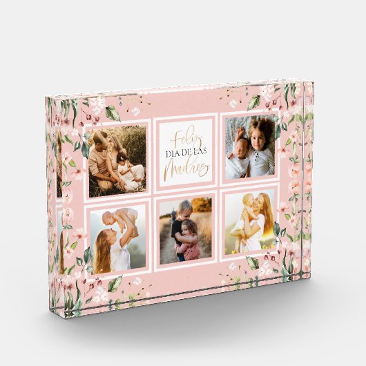 フェリズディラスラマドリマザーズデイピーチフローラ フォトブロック (左)