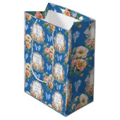 フェリズディラスラマドレスアズールセルレオ ミディアムペーパーバッグ (正面アングル)