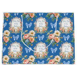 フェリズディラスラマドレスアズールセルレオ ラージペーパーバッグ