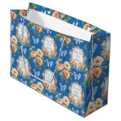 フェリズディラスラマドレスアズールセルレオ ラージペーパーバッグ (正面アングル)