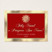 フェリズナタールエプロスペロアノノボ王室の金ゴールドレッド (正面)