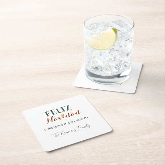 フェリズナビダイ・プロスペロ・ヌエボ スクエアペーパーコースター (インサイチュ)