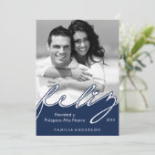 フェリズナビダッスペインのドハッピーホリデー{blue} シーズンカード (スタンド正面)