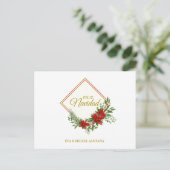 フェリズナビダッドエスパニョールコンフロールデパスクアイアセボ ポストカード (スタンド正面)