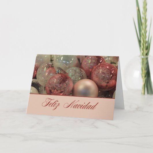 フェリズナビダッドクリスマスオーナメント シーズンカード (正面)