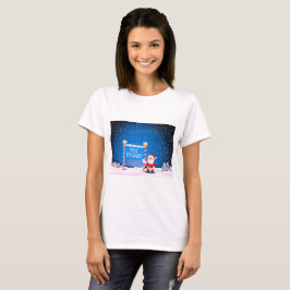 フェリズナビダッドサンタ Tシャツ