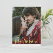 フェリズナビダッドフォトクリスマスホリデーカード シーズンカード (スタンド正面)