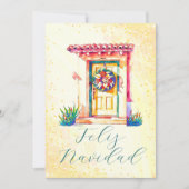 フェリズナビダッドリースカラフルオンメキシコドア シーズンカード (正面)