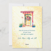 フェリズナビダッドリースカラフルオンメキシコドア シーズンカード (裏面)