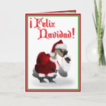 フェリズナビダッド間抜け- Santa Goose シーズンカード<br><div class="desc">* #FelizNavidad!*グースおもしろい – 長い白ひげとサンタ・スーツを着たサンタクロースに変装して！*内部縁ど文字は取り外し可能。個人メッセージを印刷する。クリックカスタマイズ開始ボタン！*クリスマスカードによる#Gravityx9デザインカスタム*クリスマスカードのアイディア*クリスマスカードのギフトアイディア*クリスマスカード*ホリデーグリーティングカード*グリーティングカード*グリーティングカードアイディア*クリスマスカード*クリスマスカード*クリスマスカード*クリスマスのクリスマスカード*クリスマスグリーティングカード*クリスマスのカード*#Ilovexmas #ChristmasCards #Christmas #Christmasgreetings #holidaycards</div>