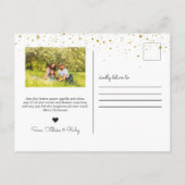 フェリズナビダッド |クリスマススペインの・グリーティング シーズンポストカード (裏面)