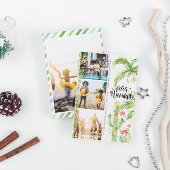 フェリズナビダッド |サボテンのクリスマスフォトコラージュ シーズンカード