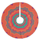 フェリズナビダッド ブラッシュドポリエステルツリースカート (正面)