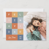 フェリズナビダッド | 郵便色田Yモデナコンフォト シーズンカード (正面)