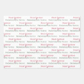 フェリズナビダディプロスペロアニョヌエボ ラッピングペーパーシート (正面)