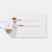 フェリズナビダドラマクリスマスプレゼントラベル ギフトタグ (裏面横)